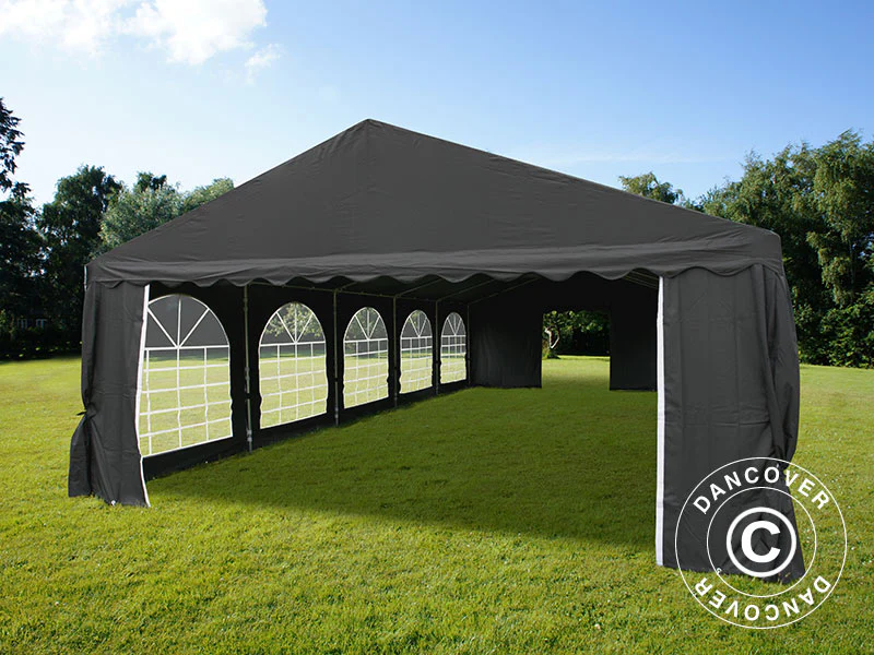 Namiot imprezowy UNICO 6x12m, Czarny - Image 17