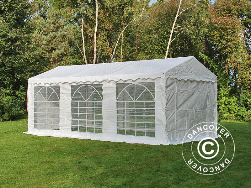 Namiot magazynowy Basic 2 w 1, 3x6m PE 700, biały - Image 7