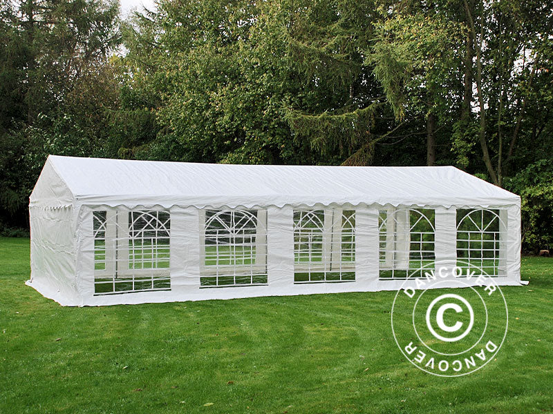 Namiot magazynowy Basic 2 w 1, 4x10m PE 700, biały - Image 7