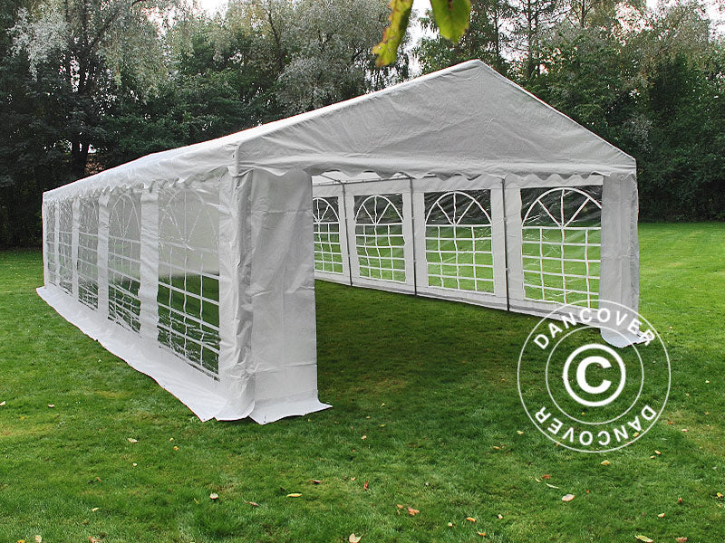 Namiot magazynowy Basic 2 w 1, 4x10m PE 700, biały - Image 8