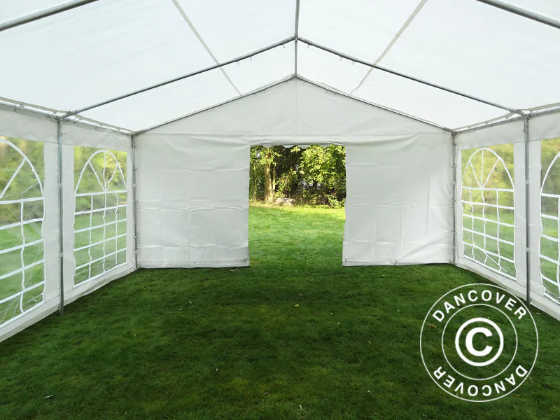 Namiot magazynowy Basic 2 w 1, 5x6m PE 700, biały - Image 8
