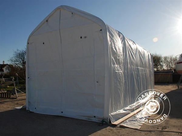 Namiot magazynowy multiGarage 4x14x4,5x5,5m, Biały - Image 15