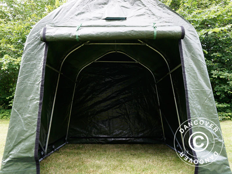 Namiot magazynowy PRO 2x2x2m PE, Zielony - Image 6