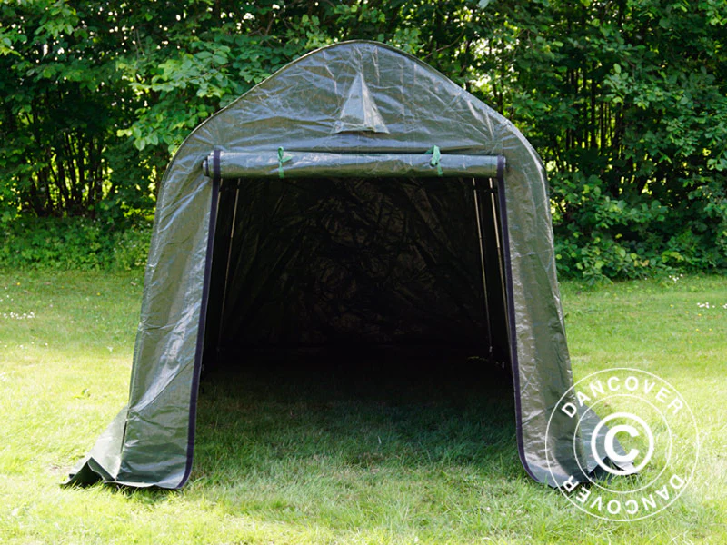 Namiot magazynowy PRO 2x3x2m PE, Zielony - Image 13