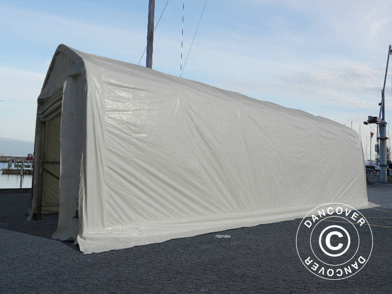 Namioty Magazynowe Oceancover 5,5x15x4,1x5,3m, PE, Biały - Image 13
