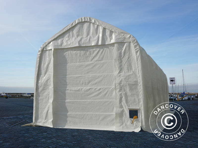 Namioty Magazynowe Oceancover 5,5x15x4,1x5,3m, PE, Biały - Image 14