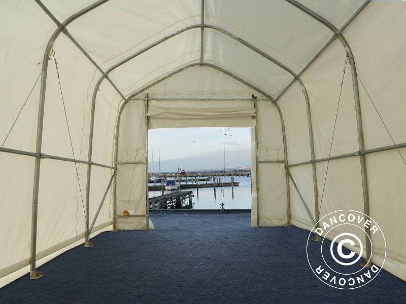 Namioty Magazynowe Oceancover 5,5x15x4,1x5,3m, PE, Biały - Image 17