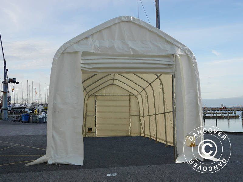 Namioty Magazynowe Oceancover 5,5x15x4,1x5,3m, PE, Biały - Image 18