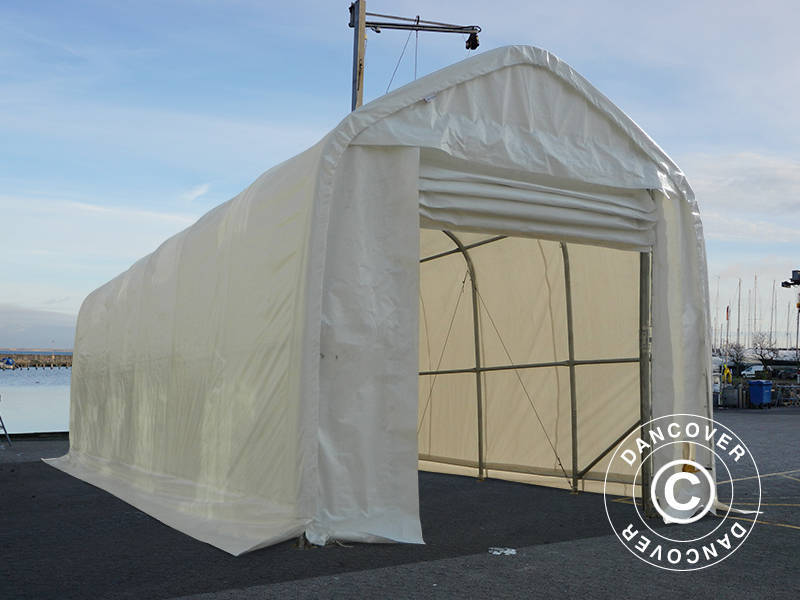 Namioty Magazynowe Oceancover 5,5x15x4,1x5,3m, PE, Biały - Image 19
