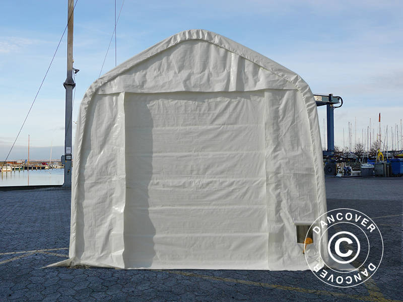 Namioty Magazynowe Oceancover 5,5x15x4,1x5,3m, PE, Biały - Image 3