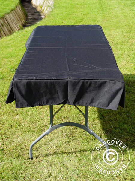 Obrus 183x76x20cm, Czarny - Image 8