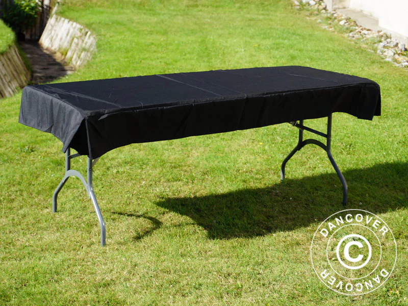 Obrus 183x76x20cm, Czarny - Image 9