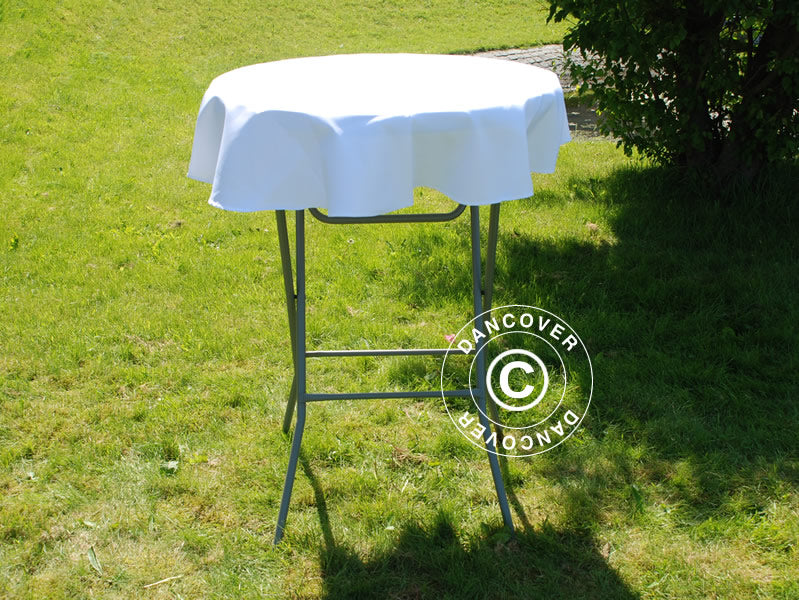 Obrus Ø80x20cm, Biały - Image 2