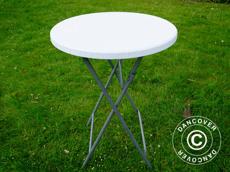 Okrągły Stół Bar PRO Ø80cm, Jasny szary - Image 4