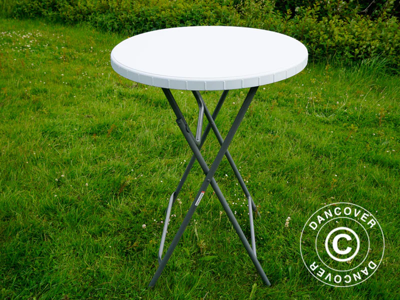 Okrągły Stół Bar PRO Ø80cm, Jasny szary - Image 5