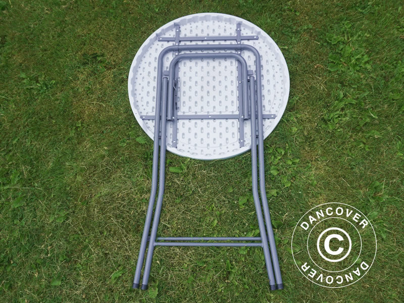 Okrągły Stół Bar PRO Ø80cm, Jasny szary - Image 6