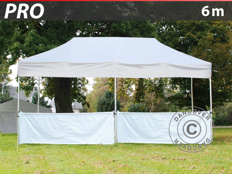 Półścianka do FleXtents PRO, 6m, Biały - Image 2