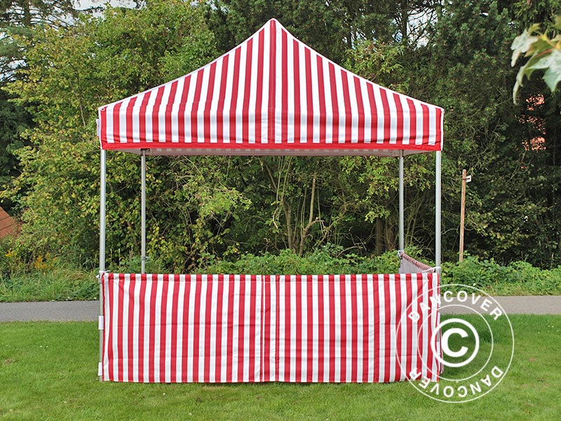 Półścianka do FleXtents PRO, 6m, Pasiasty - Image 6