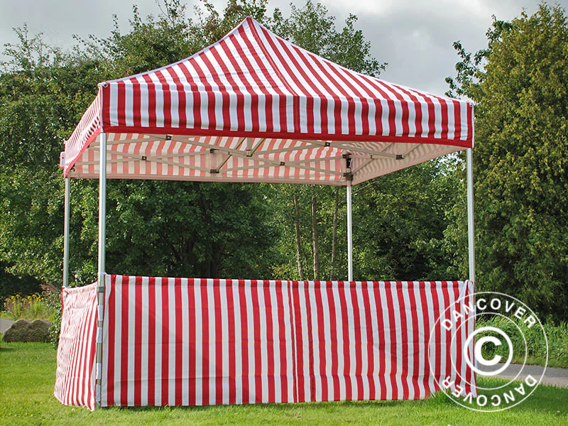Półścianka do FleXtents PRO Xtreme, 4m, Pasiasty - Image 3