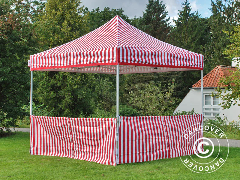 Półścianka do FleXtents PRO Xtreme, 4m, Pasiasty - Image 5