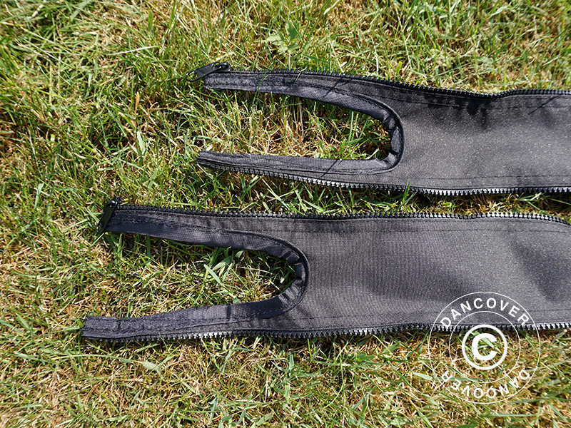 Panele łączące do namiotu FleXtents® PRO 3m, Czarny, 2 szt. - Image 5
