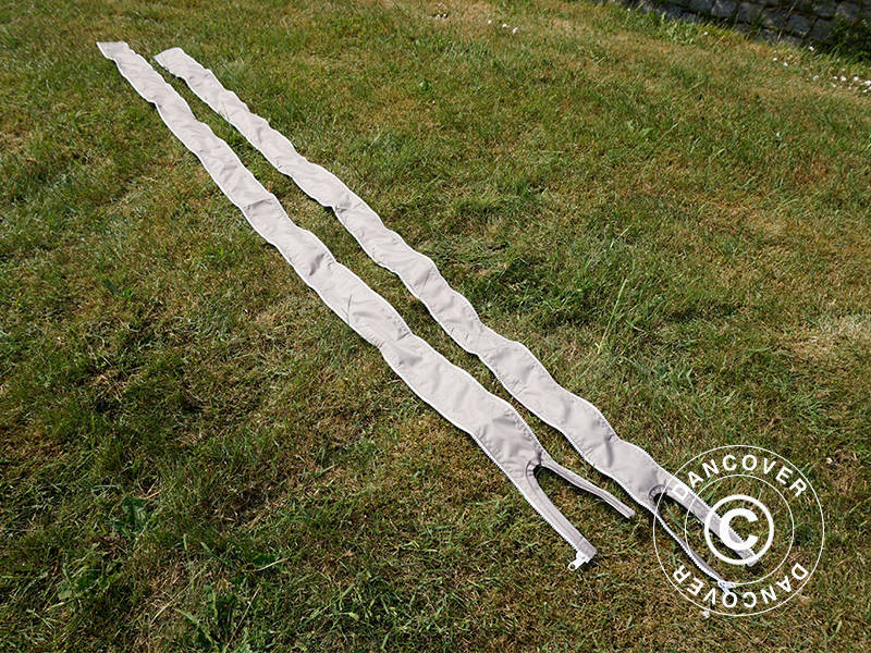 Panele łączące do namiotu FleXtents® PRO 3m, Latte, 2 szt. - Image 3