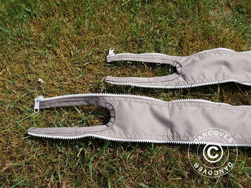 Panele łączące do namiotu FleXtents® PRO 3m, Latte, 2 szt. - Image 7