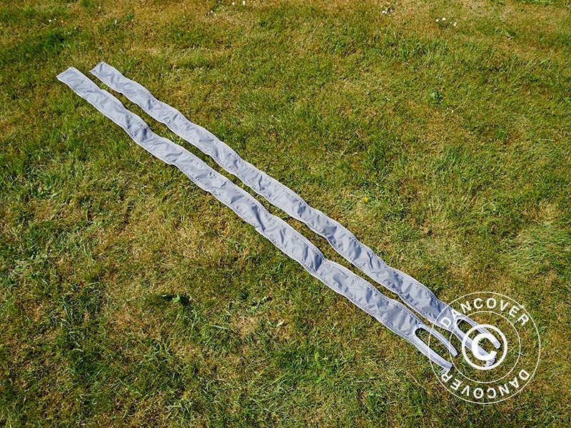 Panele łączące do namiotu FleXtents® PRO 3m, Szary, 2 szt. - Image 3
