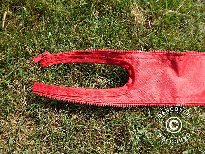 Panele łączące do namiotu FleXtents® PRO 4m, Czerwony, 2 szt. - Image 4