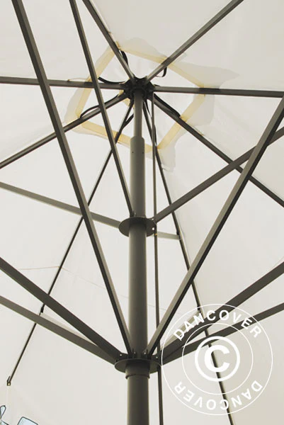 Parasol Capri 5x5m, Ecru - Image 3