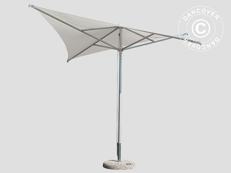 Parasol, Vela, 2x2m, Szary taupe - Image 5