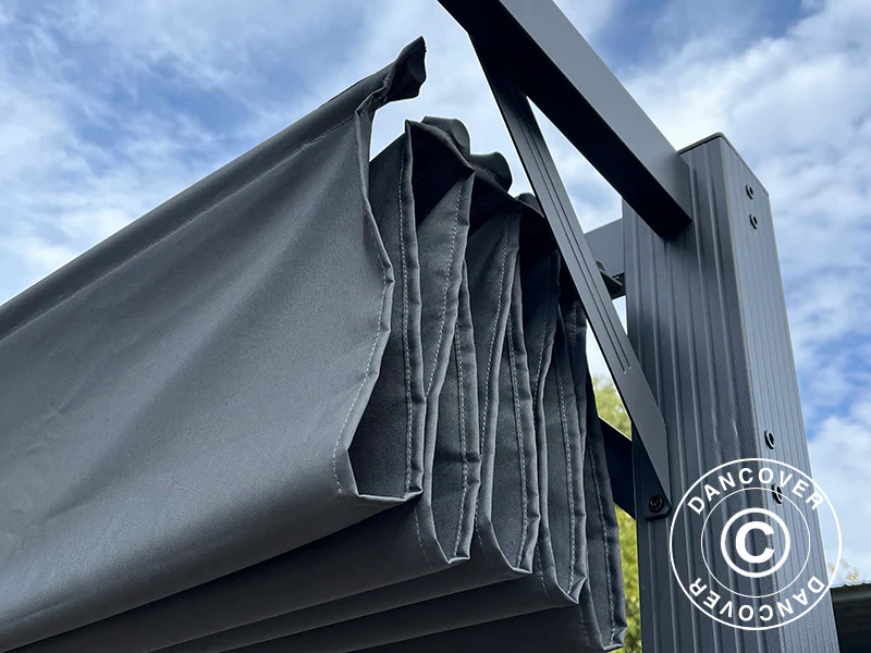 Pawilon Pergola Santa Cruz, 3x3m, Ciemny szary - Image 5