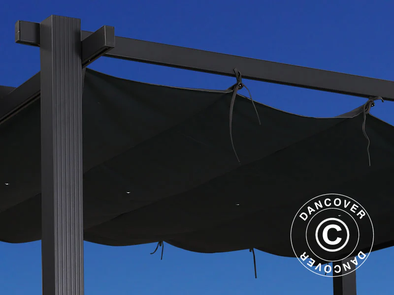 Pawilon Pergola Santa Cruz, 3x4m, Ciemny szary - Image 6