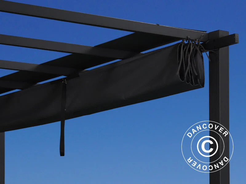 Pawilon Pergola Santa Cruz, 3x4m, Ciemny szary - Image 9