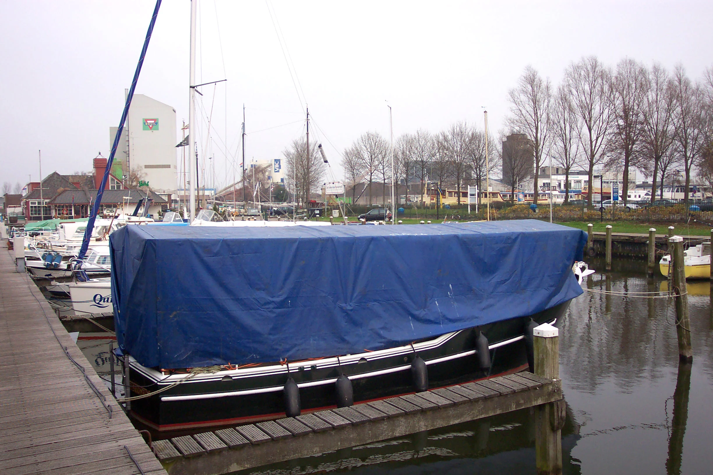Plandeka 10x12m, PCV 570g/m², Niebieski - Image 12