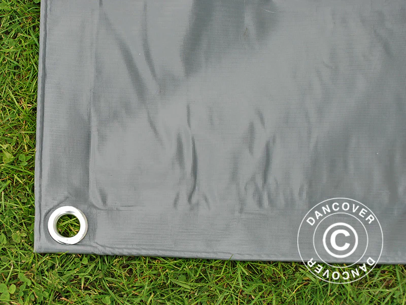 Plandeka 3x10m, PCV 500 g/m², Szara - Image 7