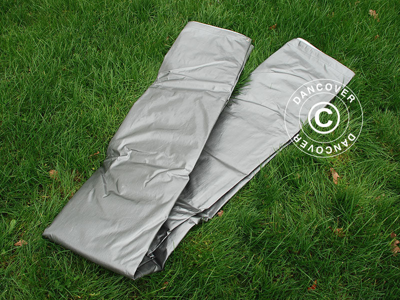 Plandeka 3x10m, PE 300g/m², Szary - Image 6