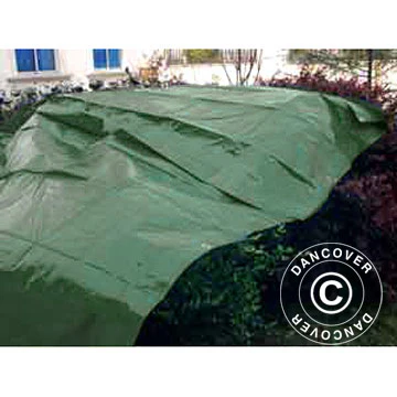 Plandeka 3x4m, PE 150g/m², Zielony - Image 10