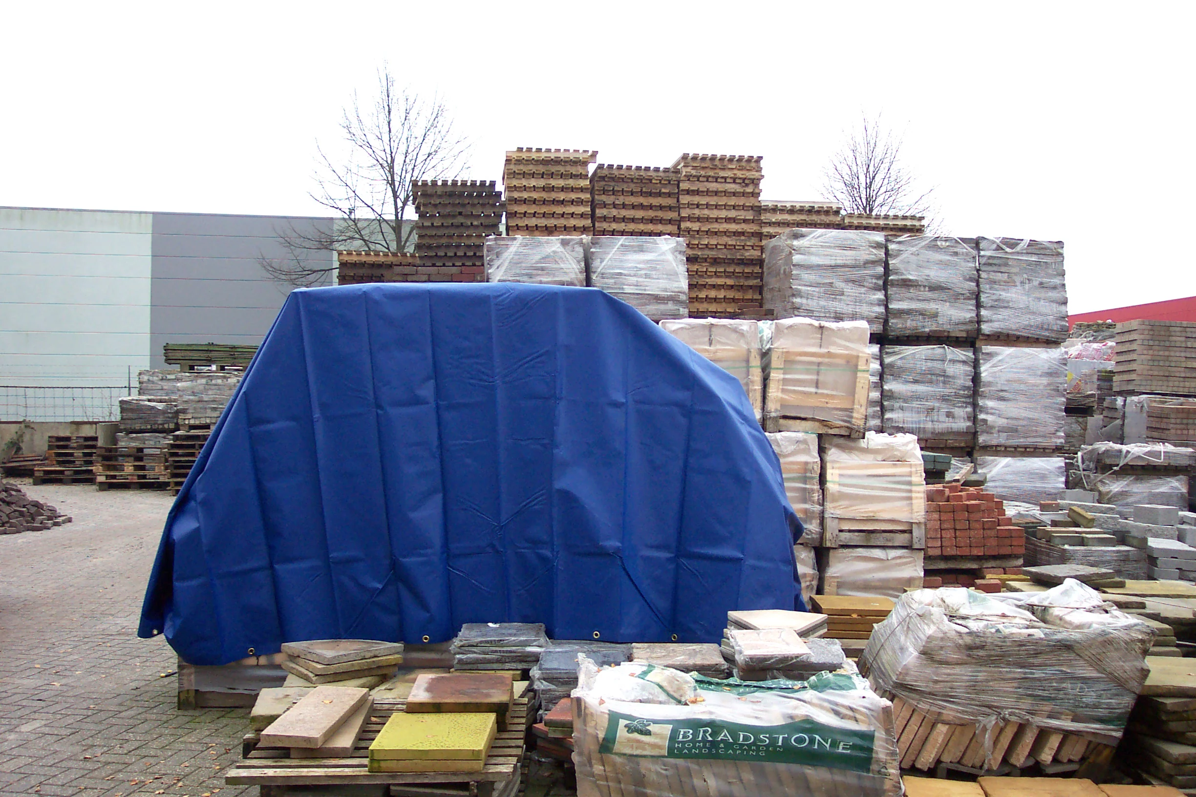 Plandeka 5x6m, PCV 570g/m², Niebieski - Image 15