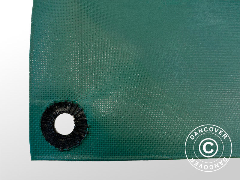 Plandeka 8x12m, TPO, 350 g/m², Zielony - Image 3