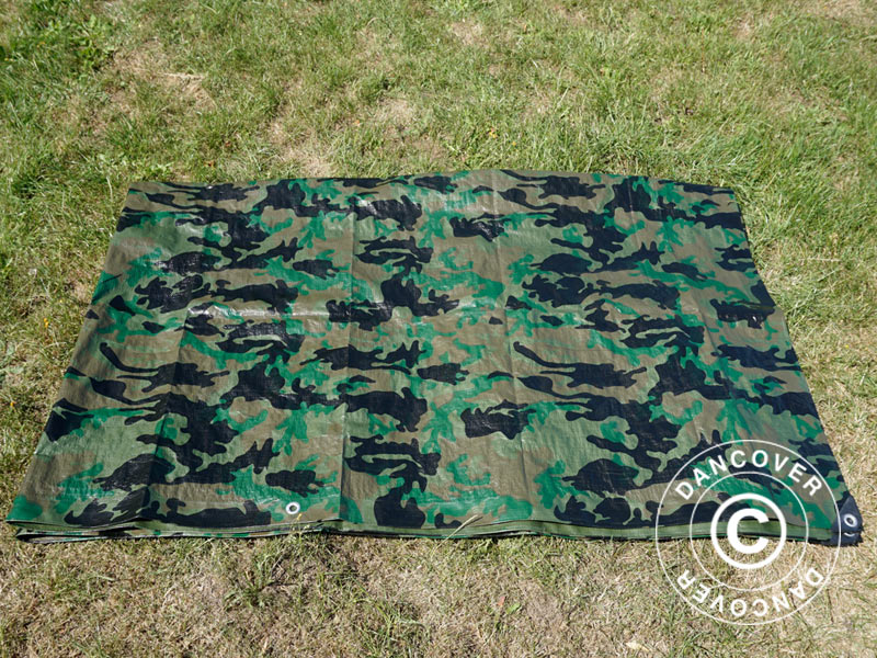 Plandeka maskująca Woodland 1,9x3m, 100g/m² - Image 17