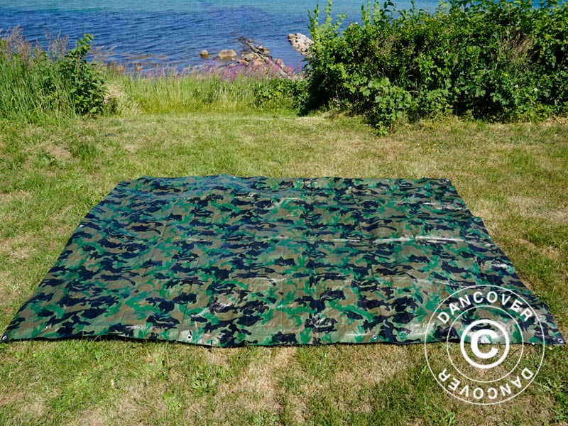 Plandeka maskująca Woodland 2,85x4m, 100g/m² - Image 11