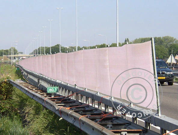 Plandeka Ogrodzeniowa 1,74X3,41m, PE 150g/m², Biały - Image 2