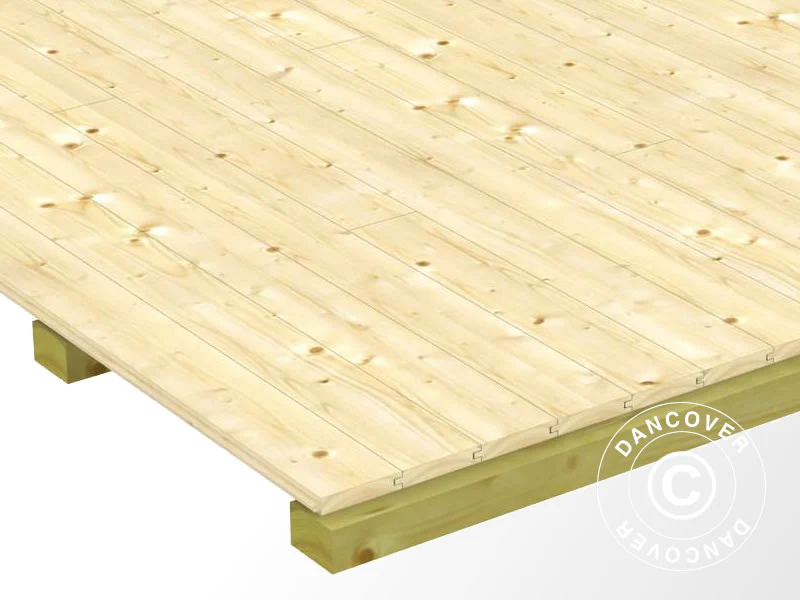 Podłoga drewniana do Modularo szopy, 9m², Naturalny - Image 2