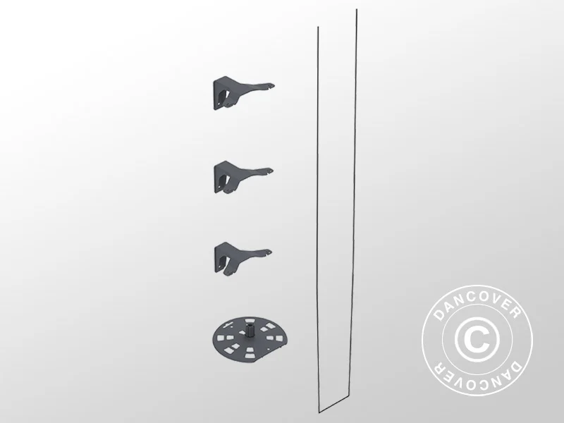 Podpora, CUCUMBER BUDDY, Antracyt/Czarny - Image 3