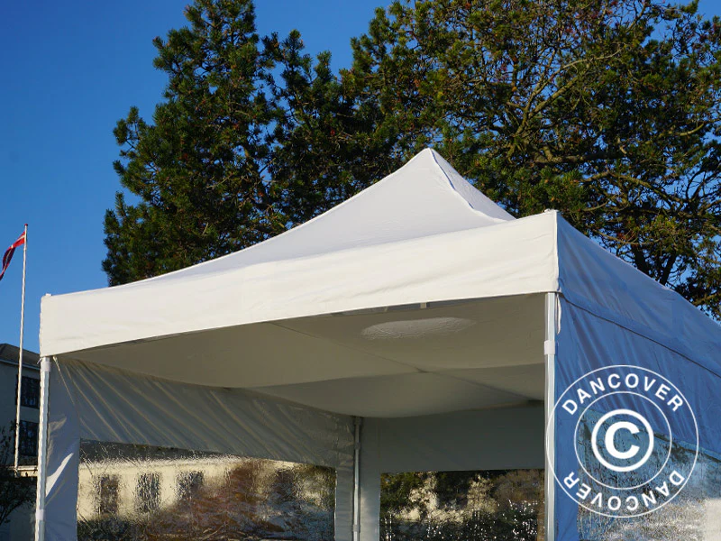 Poszycie dachowe wewnętrzne, Namiot Ekspresowy FleXtents 3x3m, Biały - Image 15