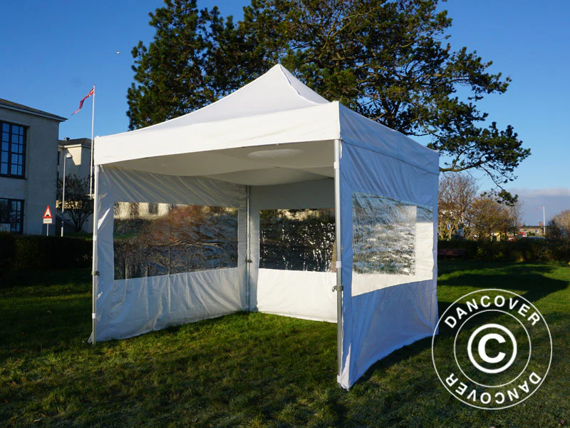 Poszycie dachowe wewnętrzne, Namiot Ekspresowy FleXtents 3x3m, Biały - Image 21