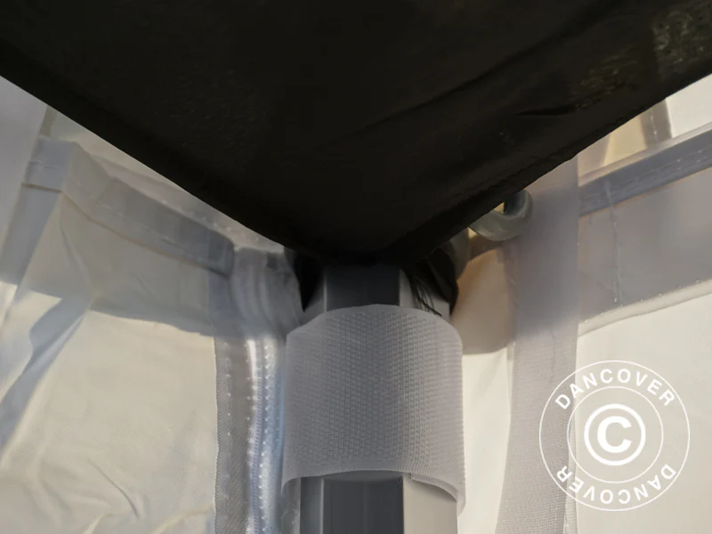 Poszycie dachowe wewnętrzne, Namiot Ekspresowy FleXtents 3x3m, Czarny - Image 13