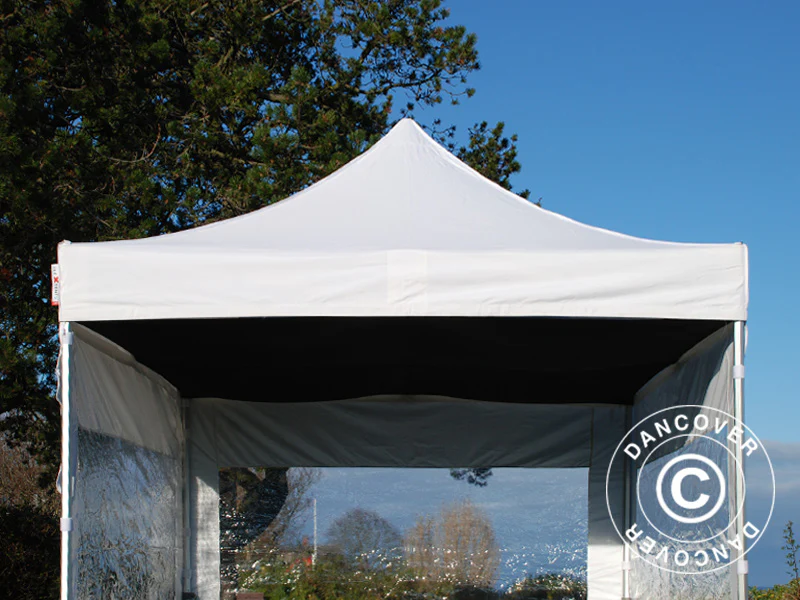 Poszycie dachowe wewnętrzne, Namiot Ekspresowy FleXtents 3x3m, Czarny - Image 14