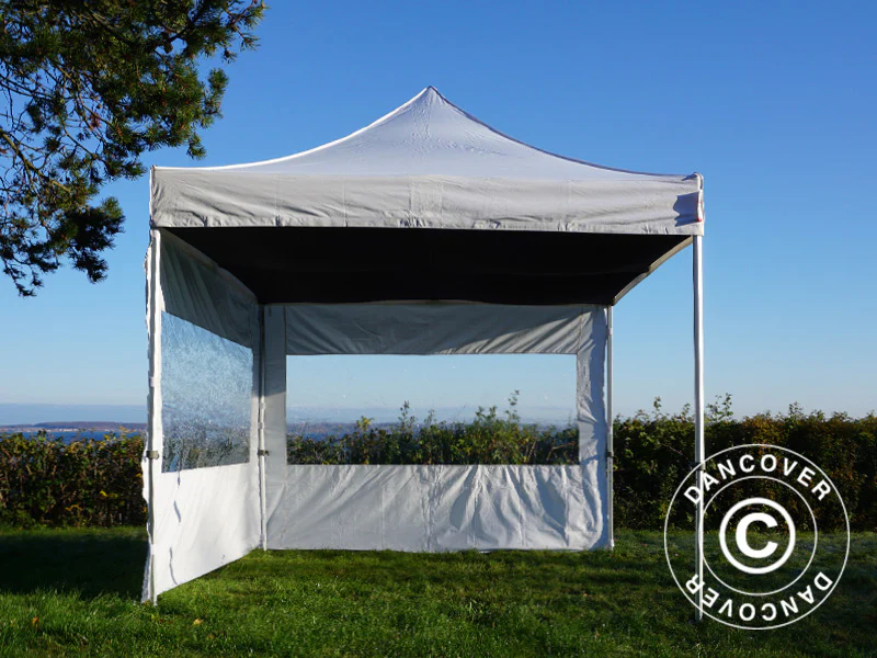 Poszycie dachowe wewnętrzne, Namiot Ekspresowy FleXtents 3x3m, Czarny - Image 17